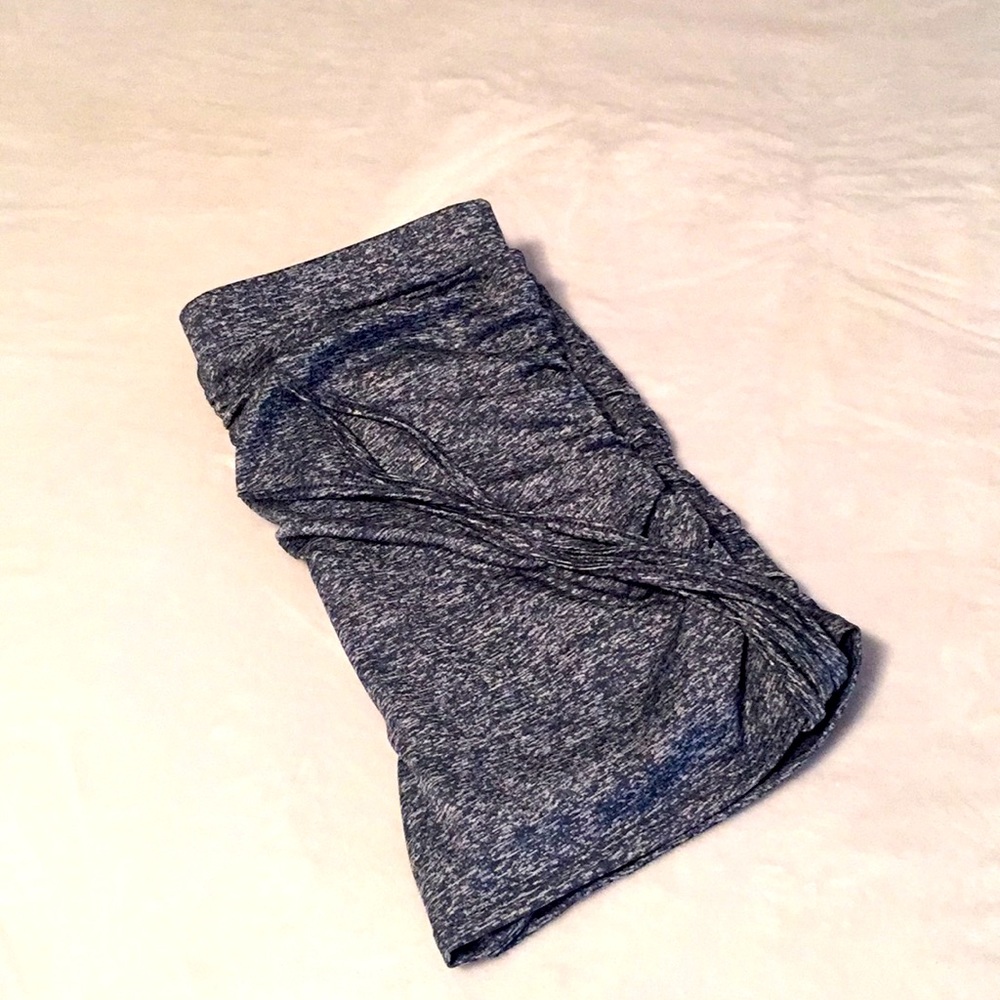 Drawstring Side Marled Shorts - Picture 8 of 10